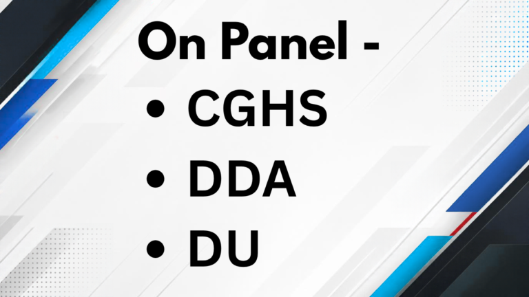 Dr. Jains Advanced Dental Care, Invisalign Provider, CGHS Panel, DDA Panel, DU Panel